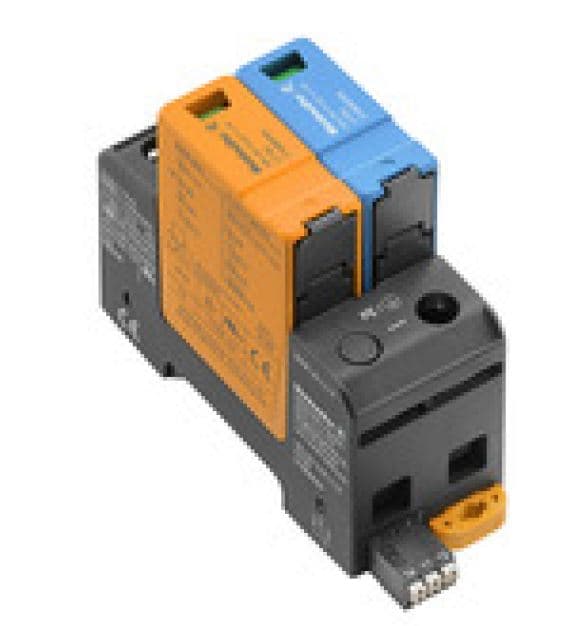 DESCARGADOR SOBRETENSIONES VPUACII-US 1+1 1P 300V RIEL
