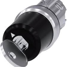 CABEZA SELECTOR LLAVE CES METAL 2POSIC NEGRO SIRIUS 3SU10505BF110AA0