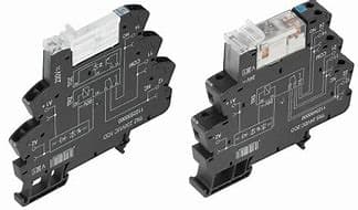 RELE INTERFASE PUSH IN 230VAC 8A 2NANC C/BASE TRP