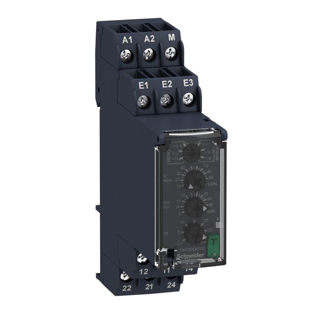 RELE CONTROL TENSION SOBRE/SUB 1F 15-500VAC/DC 2NANC ZELIO RM22UA33MR