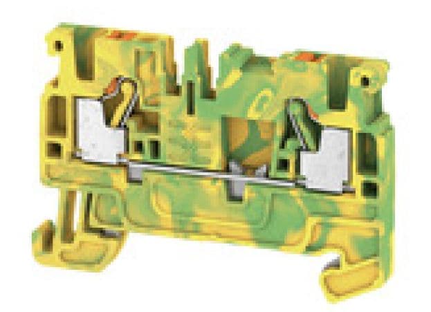 BORNERA CONEXION UNIVERSAL VERDE/AMARILLO PUSH IN A2C 2.5 PE