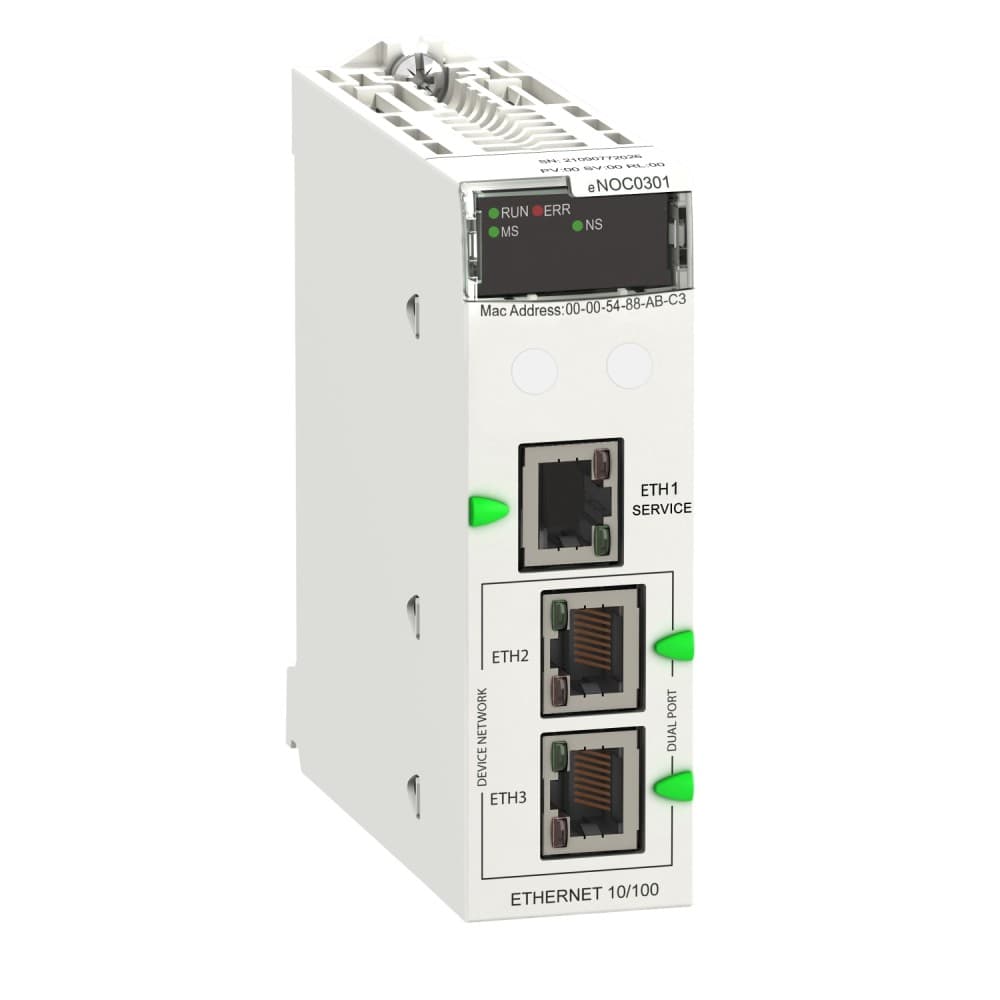MODULO COMUNICACION ETHERNET DIO HEAD MODICON M580 BMENOC0301