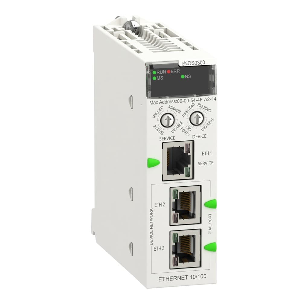SWITCH CONMUTADOR ADMIN ETHERNET/IP 3 PUERT MODICON X80 BMENOS0300