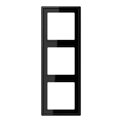 MARCO PARA MONTAJE TRIPLE HORIZ/VERT NEGRO 81X223MM SERIE LS LS983SW