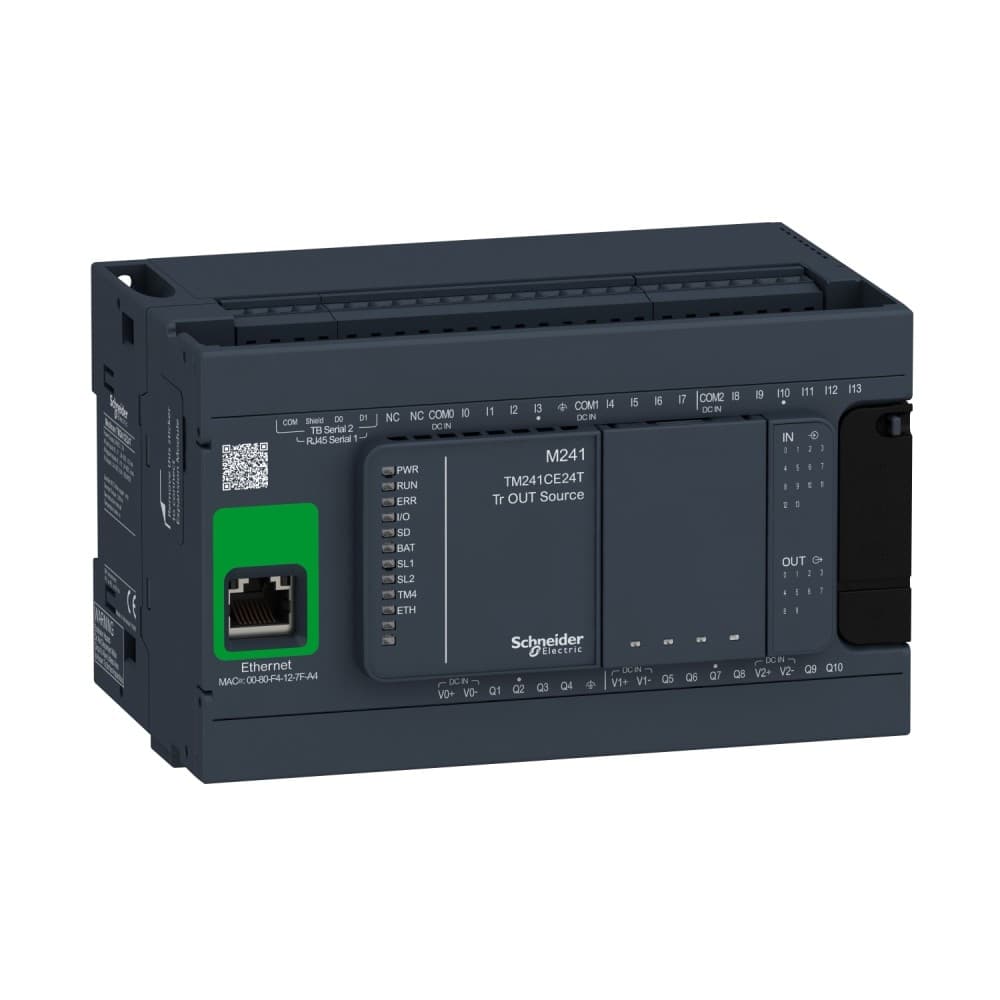 CONTROLADOR PLC 24VDC 10 SAL PNP MODICON  TM241CE24T