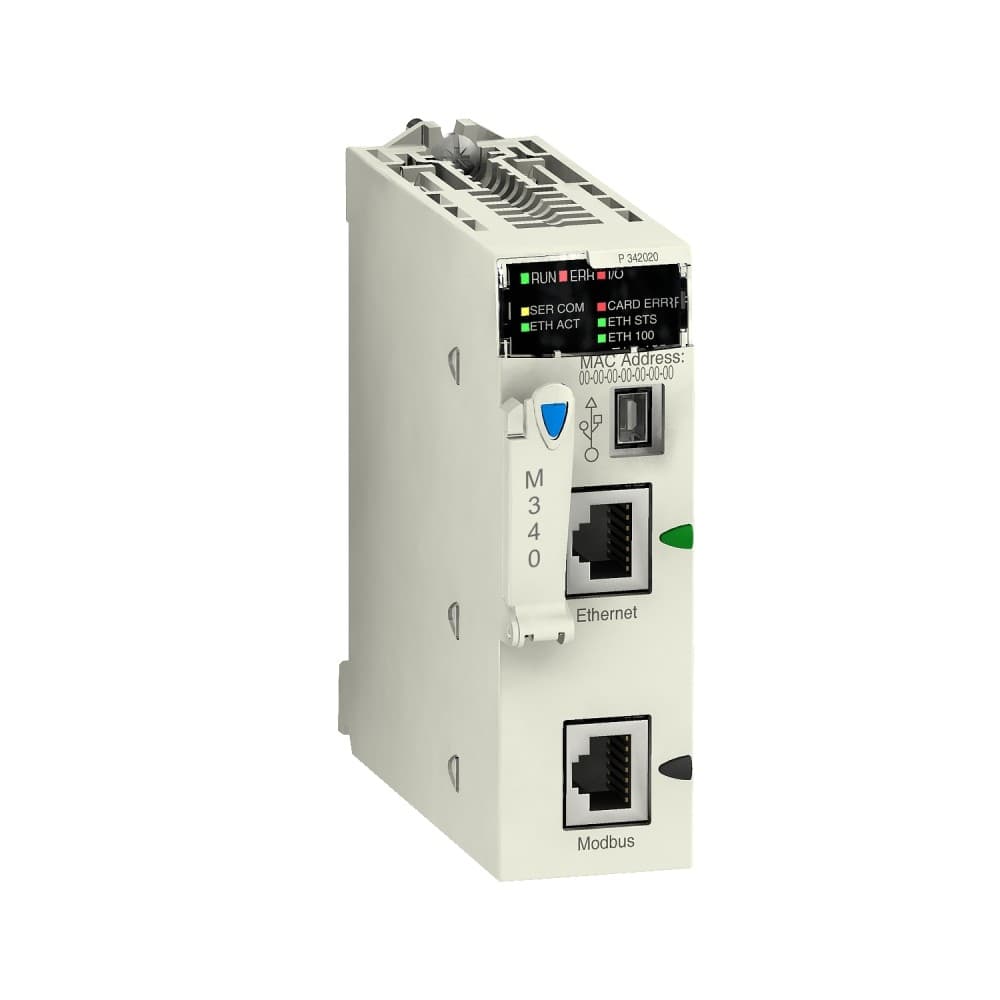 MODULO DE PROCESADOR MODBUS ETHERNET MODICON 340 TARJ.MEM.BMXRMS00MP INCLUIDA BMXP342020