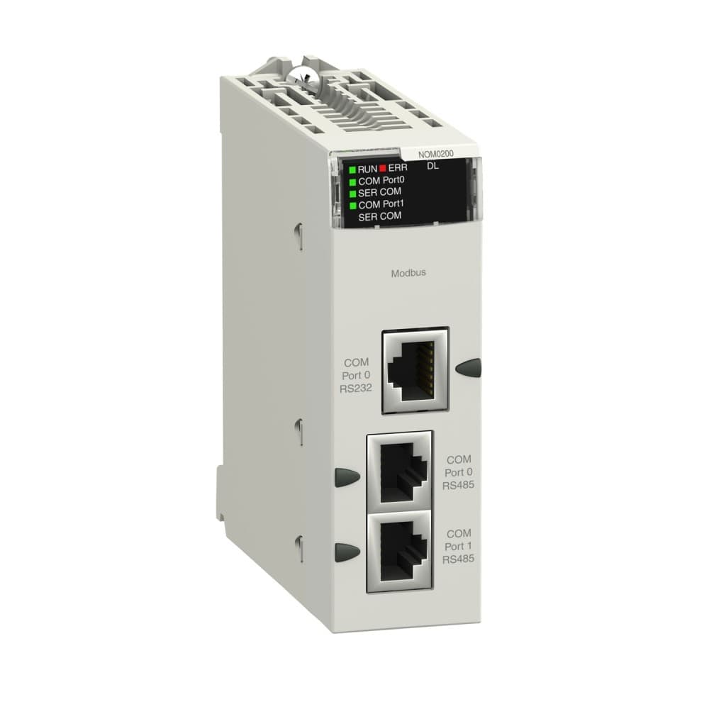 MODULO COMUNICACION MODBUS RS485/232 24VDC MODICON X80 BMXNOM0200