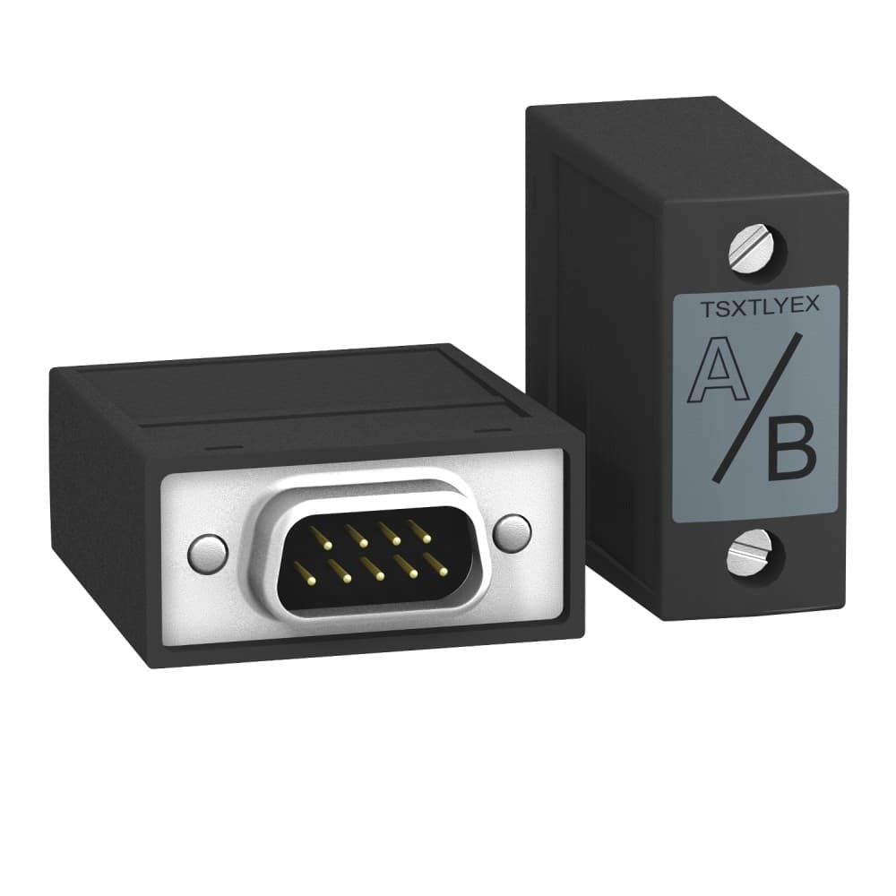 FIN DE BUS 2X SUB-D 9 P/RACK MODICON PREMIUM TSXTLYEX