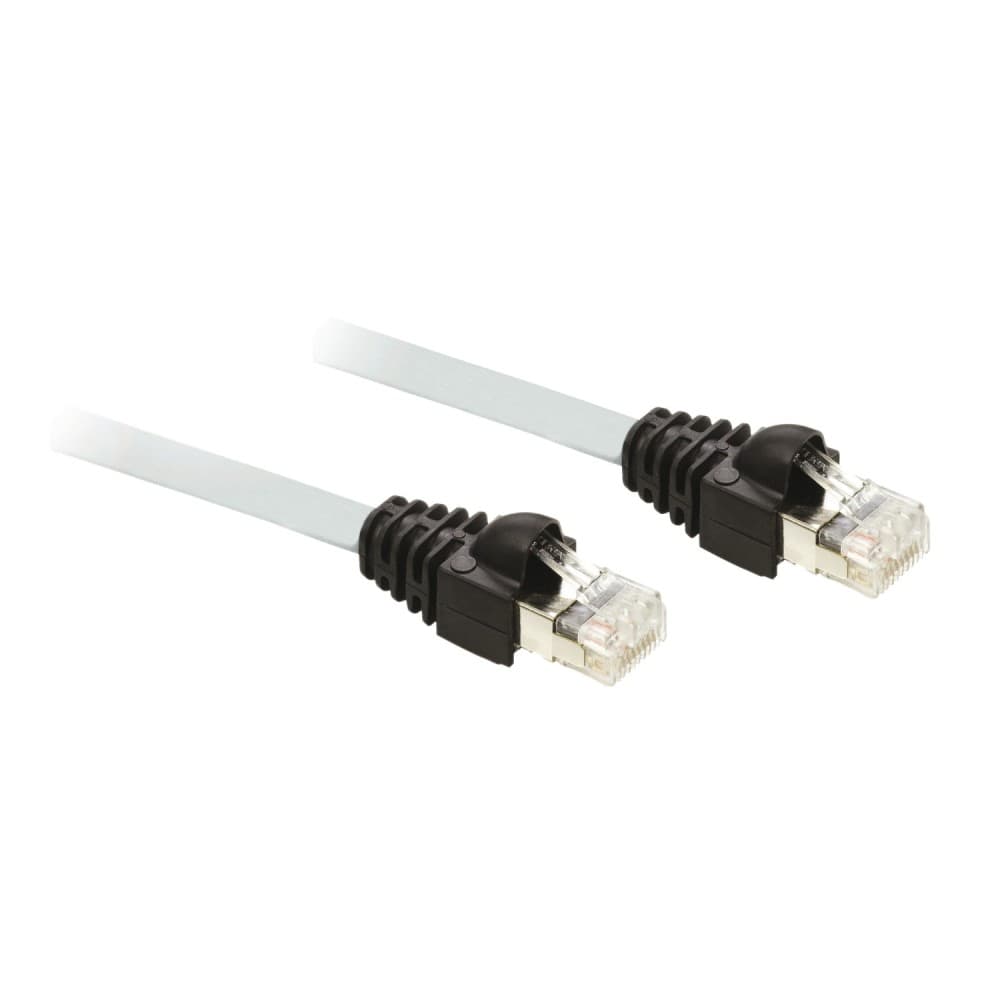 CABLE CONEXION ETHERNET BLINDADO TRENZADO 2MTS MODICON PREMIUM 490NTW00002