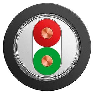 CABLE COMUNICACION BUS 2 HILOS NEGRO 6XV18305FH10