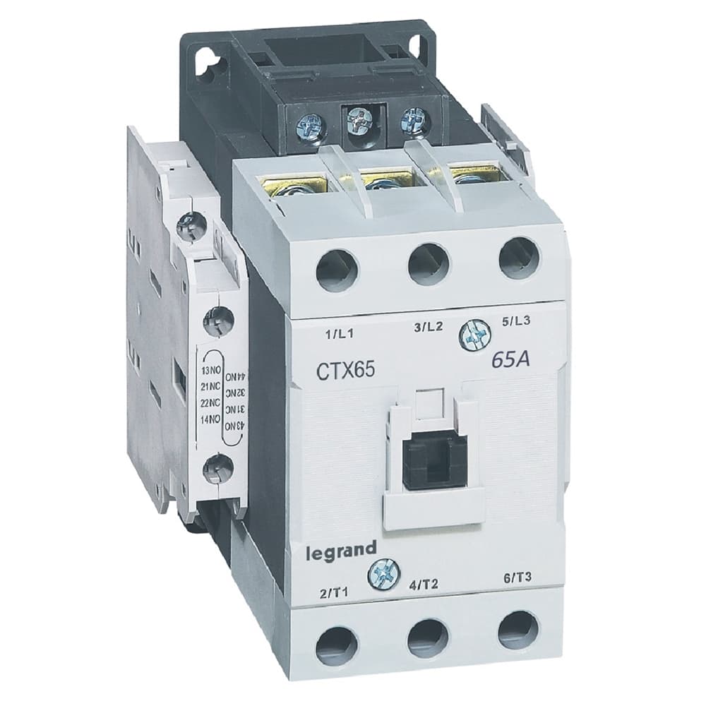 CONTACTOR POTENCIA MAGNETICO 3P 65A AC3 230VAC 2NA+2NC CTX3 416166