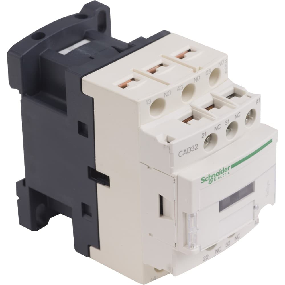 CONTACTOR AUXILIAR 10A 24VAC 3NA+2NC TESYS CAD32B7