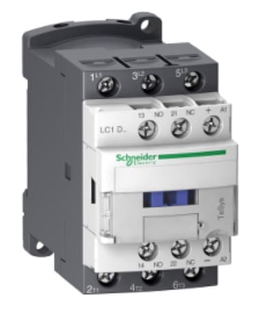 CONTACTOR POTENCIA MAGNETICO 3P 32A AC3 24VDC 1NA+1NC TESYS LC1D32BL