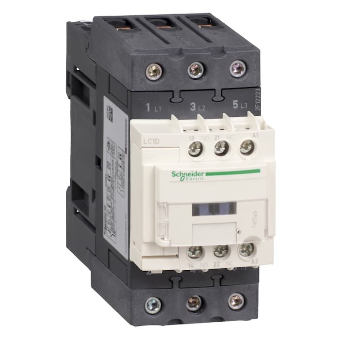 CONTACTOR POTENCIA MAGNETICO 3P 50A 380V 1NA+1NCTESYS LC1D50AQ7