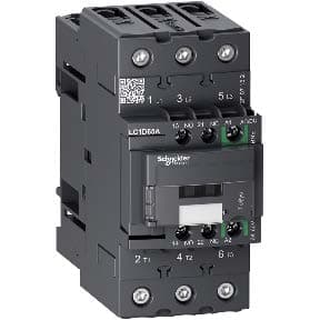 CONTACTOR POTENCIA MAGNETICO 3P 65A AC3 24-60VAC/DC 1NA+1NC TESYS LC1D65ABNE