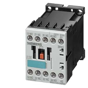 CONTACTOR AUXILIAR 10A 220VAC S00 2NA+2NC 3RH11221AN20