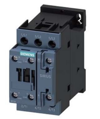 CONTACTOR POTENCIA MAGNETICO 3P 32A AC3 220VAC S0 1NA+1NC SIRIUS 3RT20271AN20