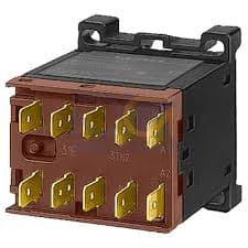 CONTACTOR POTENCIA TERMINAL PLANO 4P 9A AC3 220VAC 3NA+1NC 3TK20313AN2