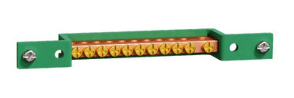 BORNERA LINEA TIERRA VERDE 24/36/48 VIAS 500V 11MOD EASY9 EZ9E33B11E