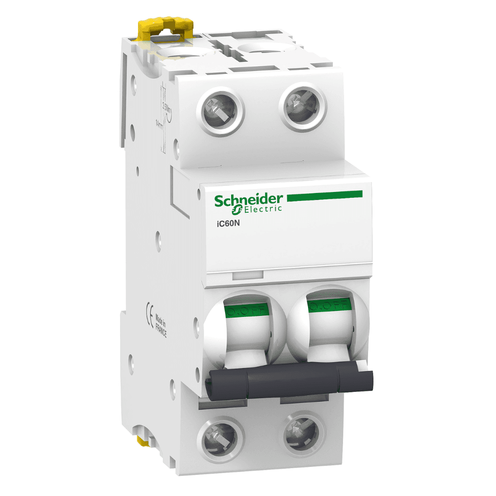 INTERRUPTOR AUT TERMOMAG P/RIEL 2P 10A 220-240VAC 6KA ACTI 9 IC60N A9F73210