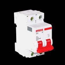 INTERRUPTOR AUT TERMOMAG P/RIEL 2P 63A 400VAC 6KA SDZD62C63