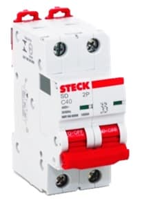 INTERRUPTOR AUT TERMOMAG P/RIEL 2P 40A 415VAC 10KA SDA62C40