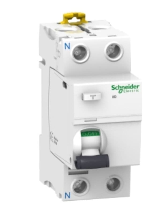 INTERRUPTOR DIFERENCIAL 2P 25A 220-240VAC 30MA TIPO AC ACTI 9 ILD A9R71225