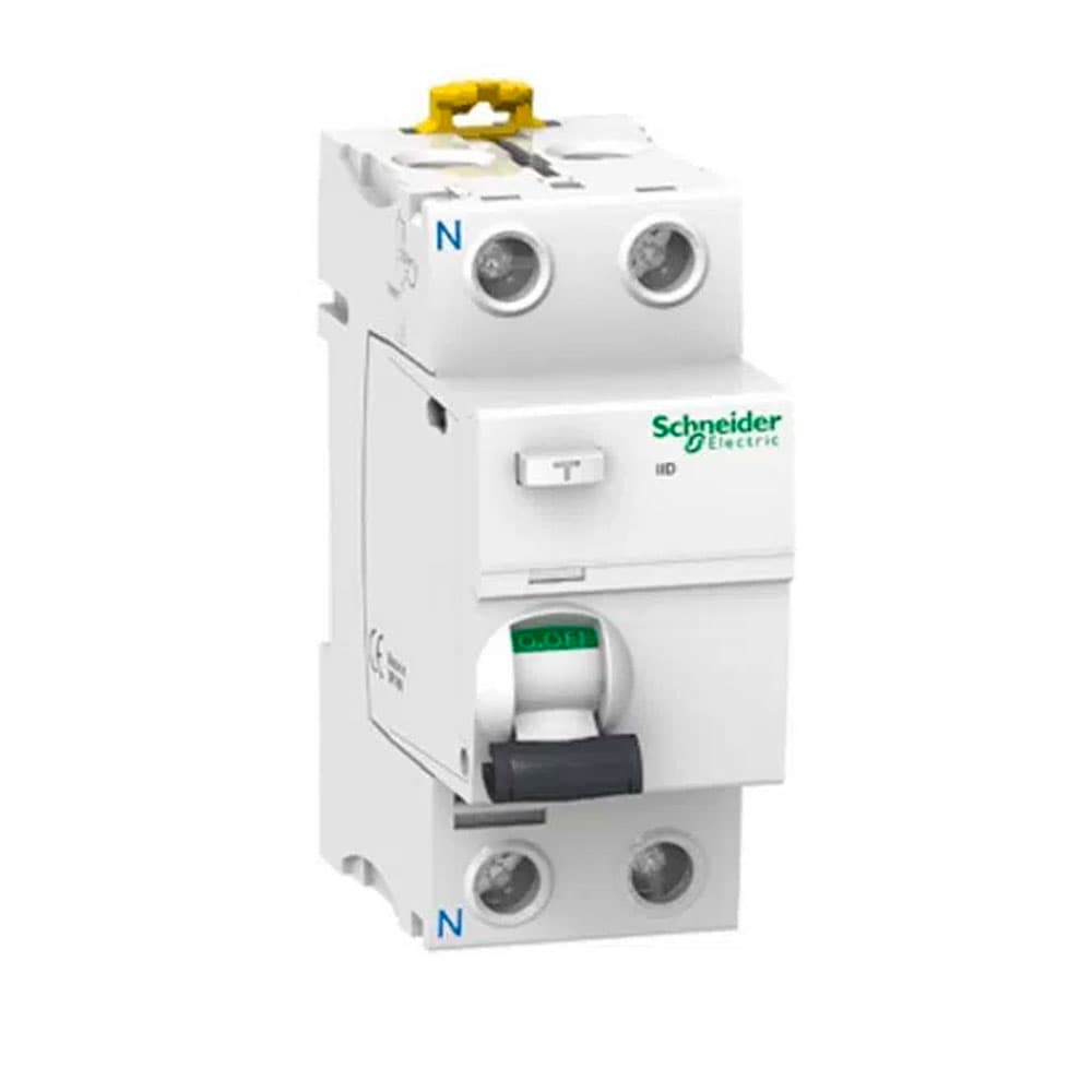INTERRUPTOR DIFERENCIAL 2P 63A 220-240VAC 300MA TIPO AC ACTI 9 ILD A9R74263