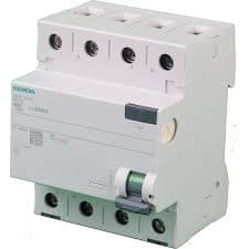 INTERRUPTOR DIFERENCIAL 4P 40A 400VAC 30MA TIPO AC SENTRON 5SV43440