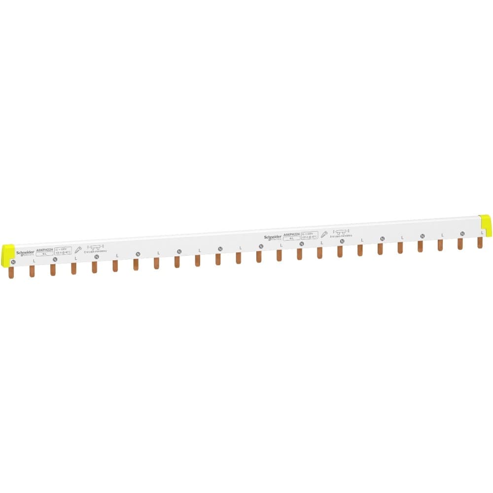 PEINE CONEXION BIPOLAR 100A 24 DIENTES ACTI 9 A9XPH224