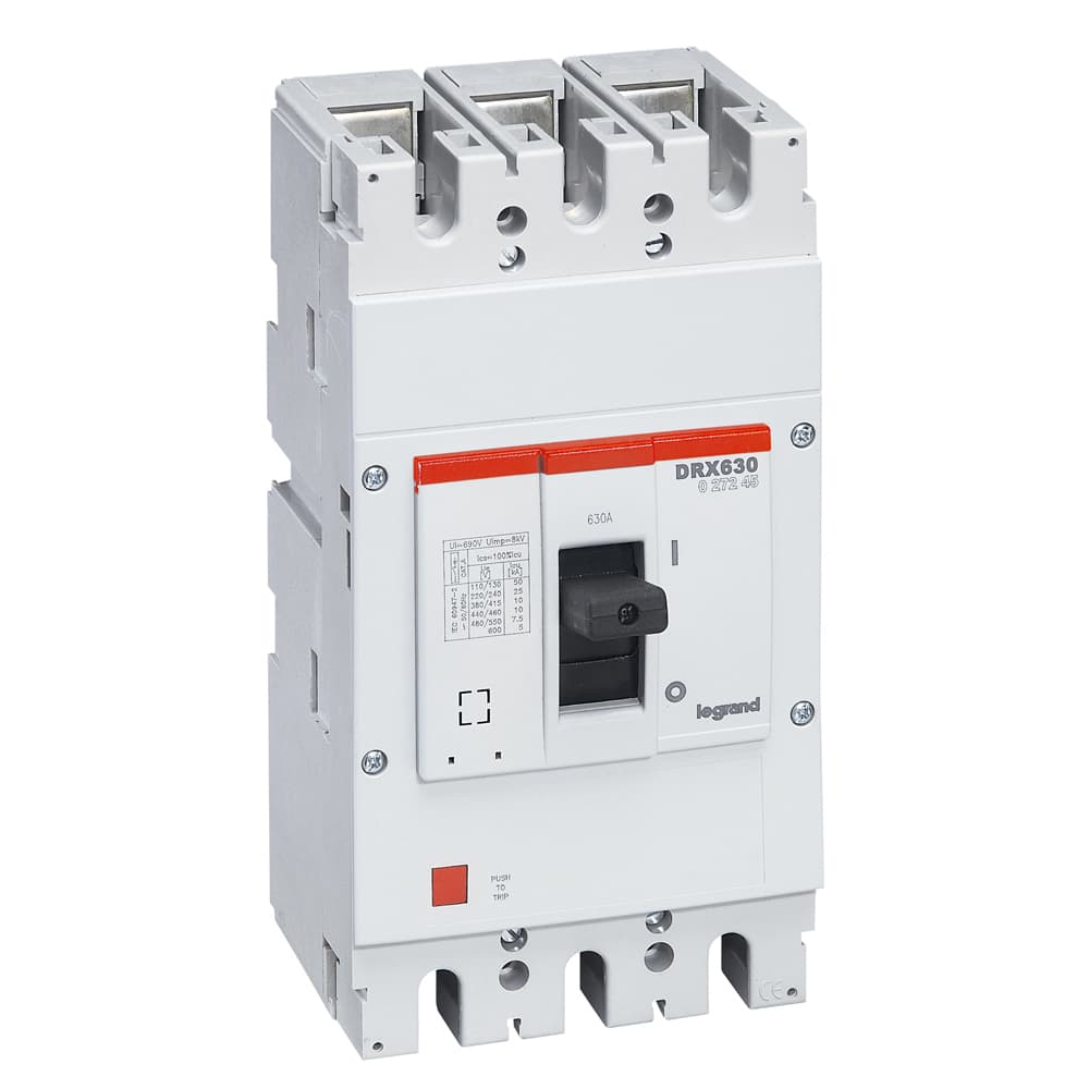 INT. TERMOMAGNETICO DRX FIJO 3 P 630A. 50KA/415Vac 027245