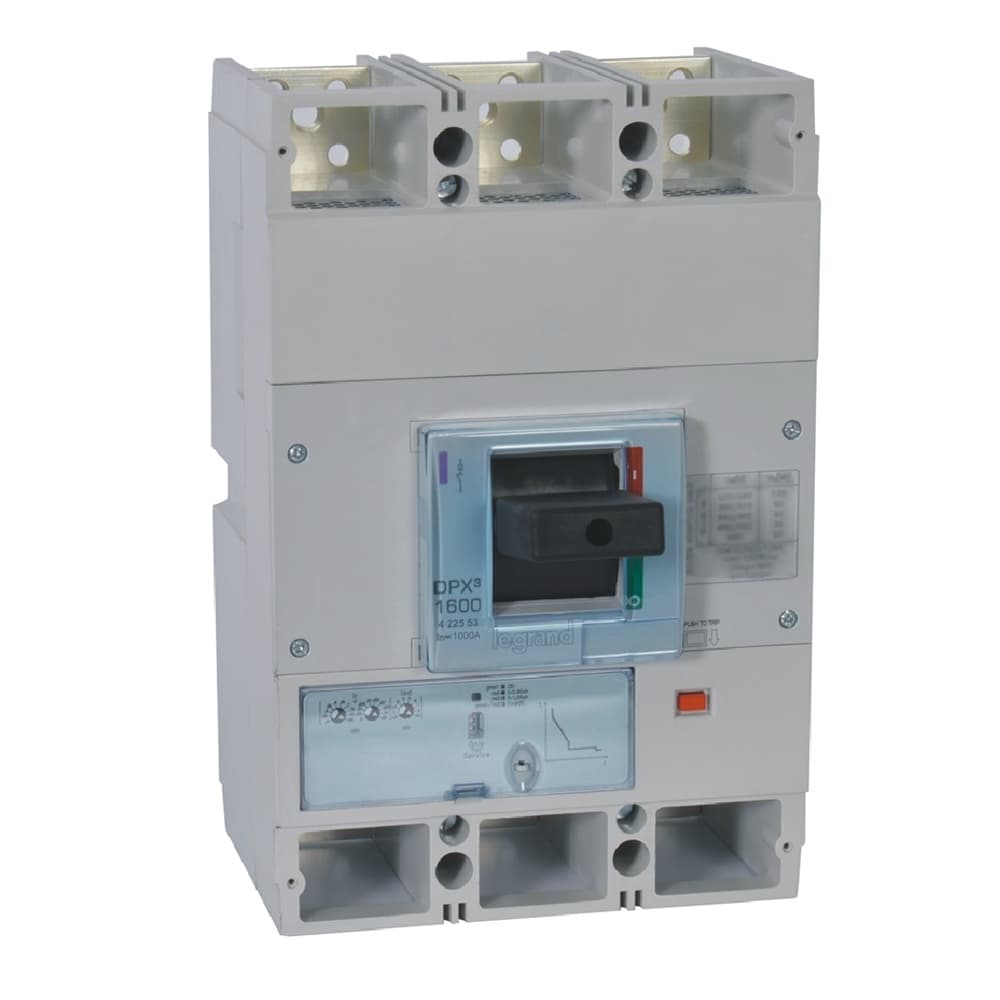 INTERRUPTOR AUT CAJA MOLD 3P REGUL 400-1000A 50KA 415VAC DPX3 1600 422553