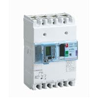 Int. termomag. diferencial DPX3 160 de 4 polos regulable de 100A a 125A.  36KA  a 400 V REF:420116