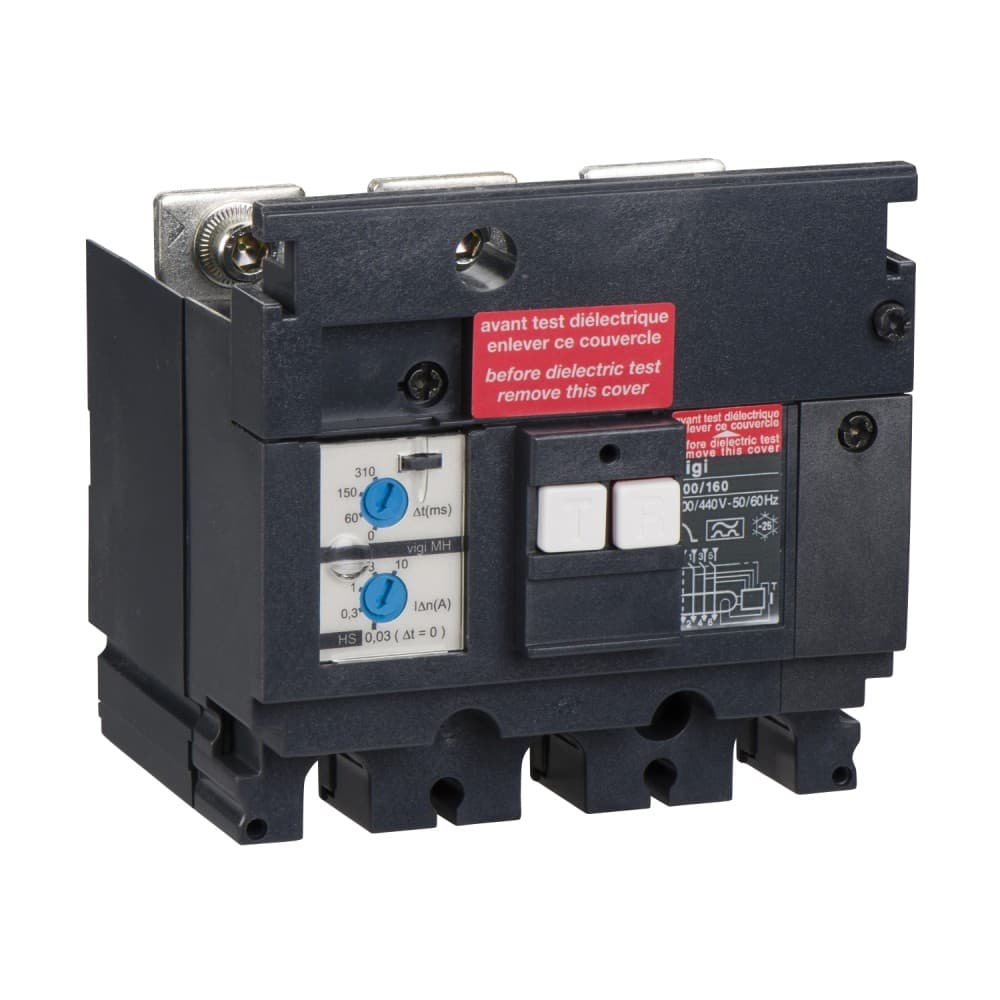 MODULO DIFERENCIAL VIGI MH 3P 0.03/10A 200/440V P/INTERRUPTOR AUT NSX100-250 LV429210