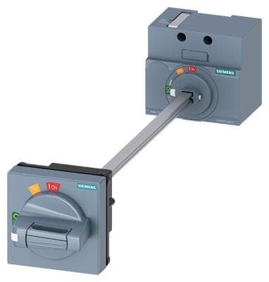 MANDO ROTATIVO C/ENCLAVAM EJE 300MM P/INT CAJA MOLDEADA 3VA1-3VA2