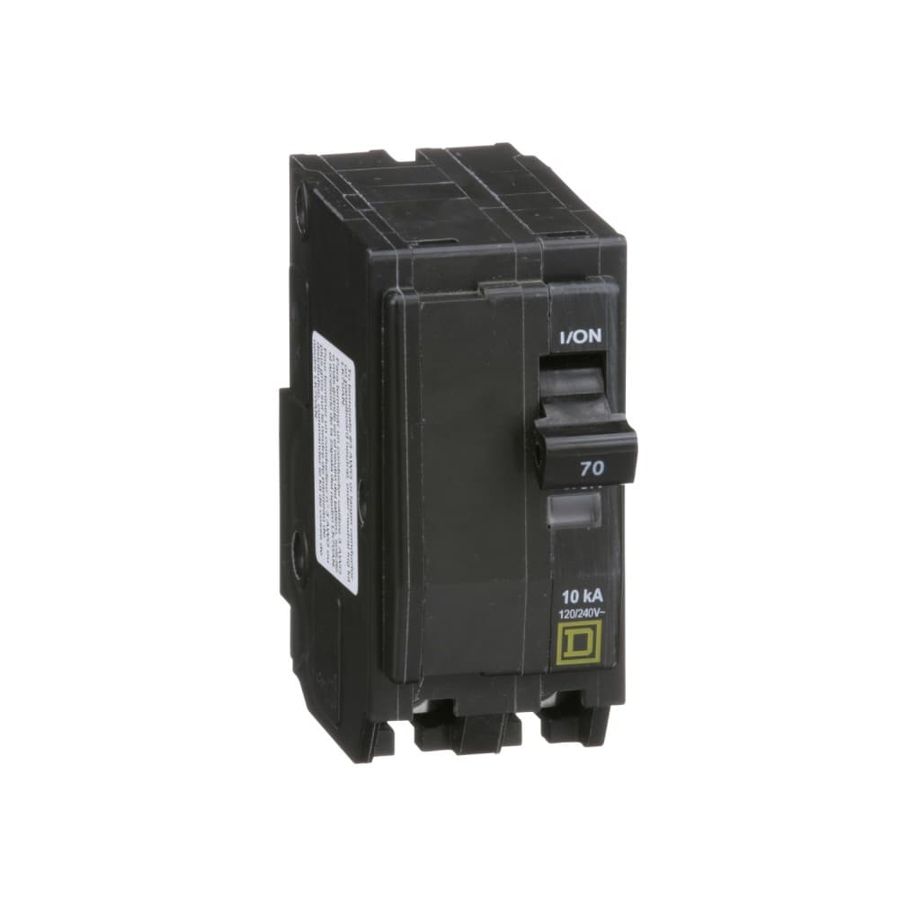 INT. TERMOMAGNETICO ENCHUFABLE DE 2 X 70 AMP. QO270 SQUARE'D