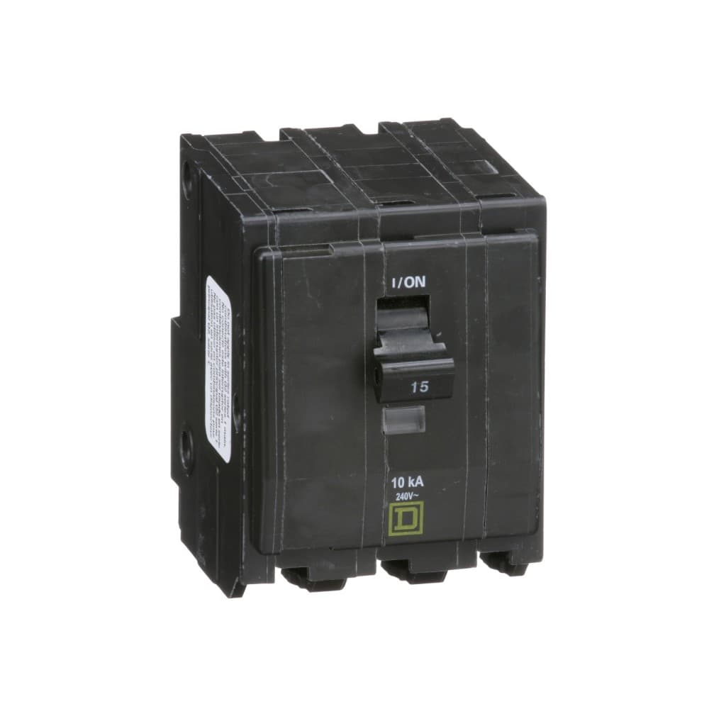 INT. TERMOMAGNETICO ENCHUFABLE DE 3 X 15 AMP. QO315 SQUARE'D