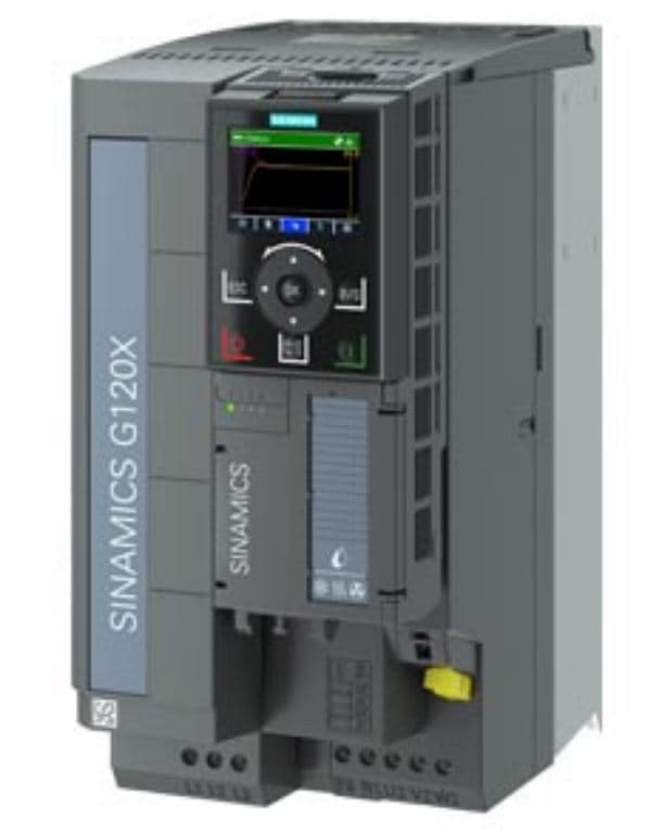 VARIADOR TRIFASICO 10HP/7.5KW 380-480VAC 14A IP20 S/FILTRO SINAMICS G120X 6SL32202YE260UB0