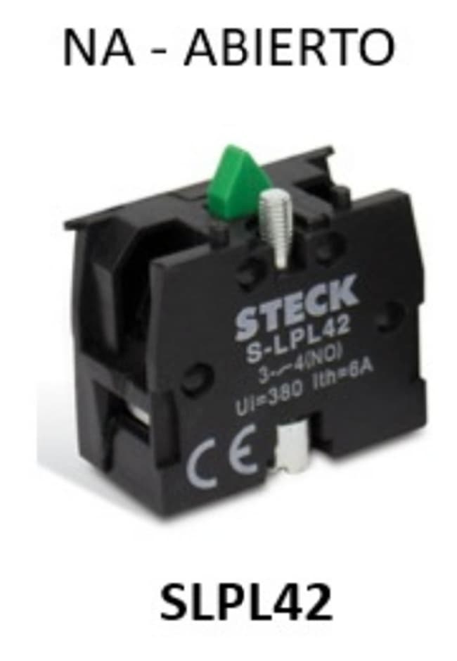 BLOCK CONTACTO 1NA P/PULSADOR SLPL42