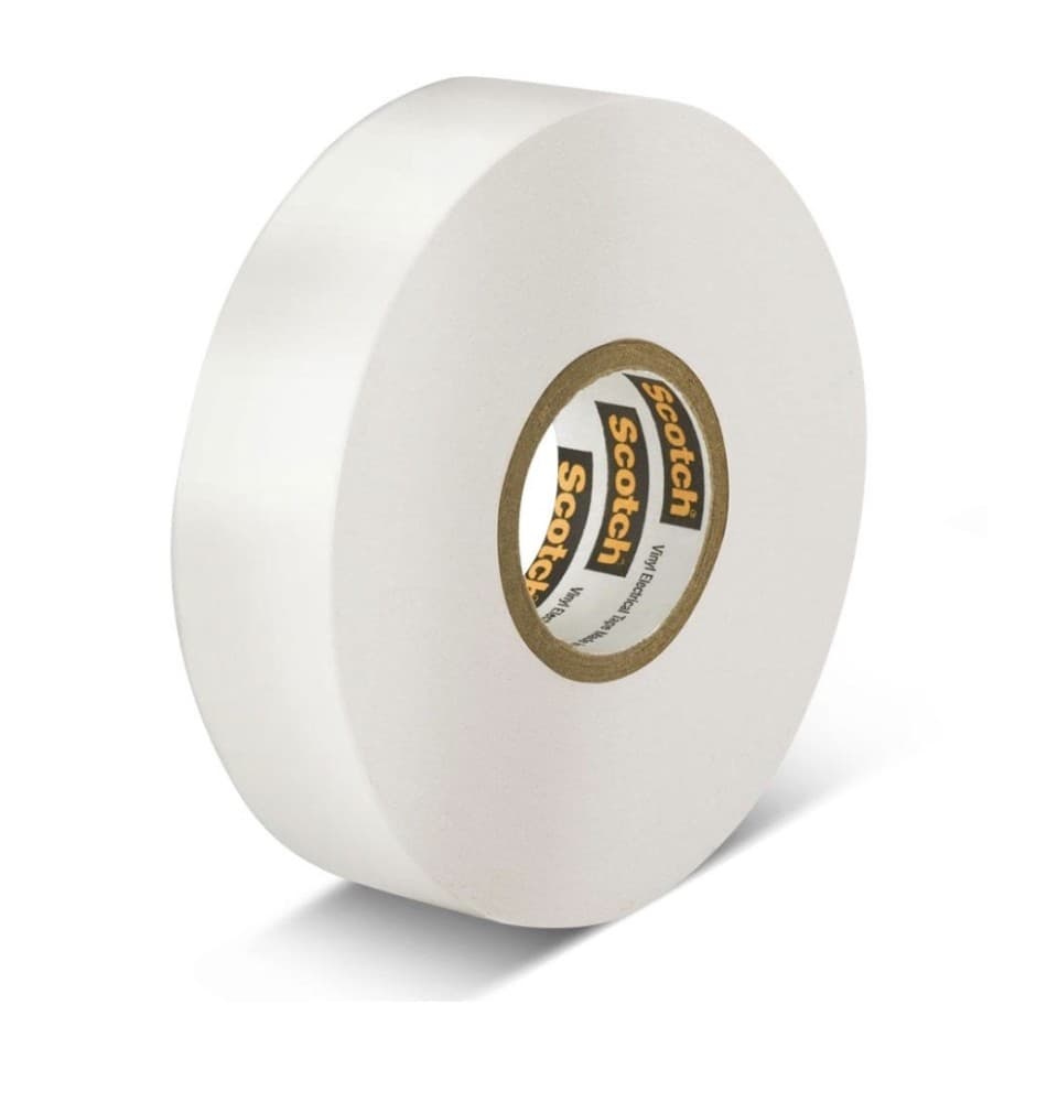 CINTA AISL. SCOTCH 35 VINILO 3/4"X 20MTS BLANCO