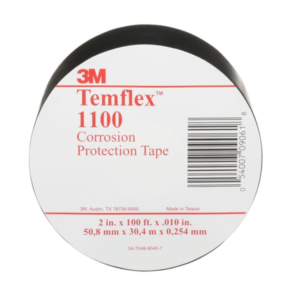 CINTA AISL. TEMFLEX 1100 VINILO 2"X 30MTS NEGRO