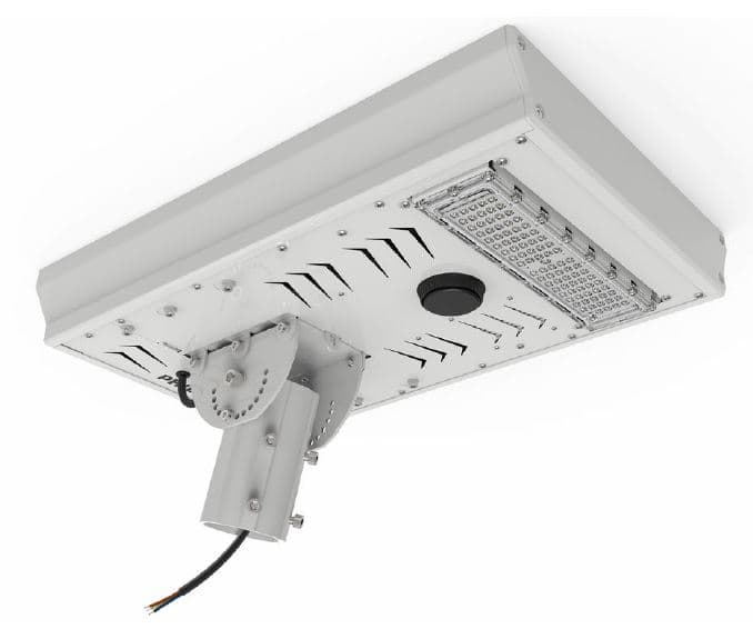 LUMINARIA LED ALUMB PUBLICO SOLAR 27W 5000LM LED50 IP65 P/POSTE SMARTBRIGHT BRP110