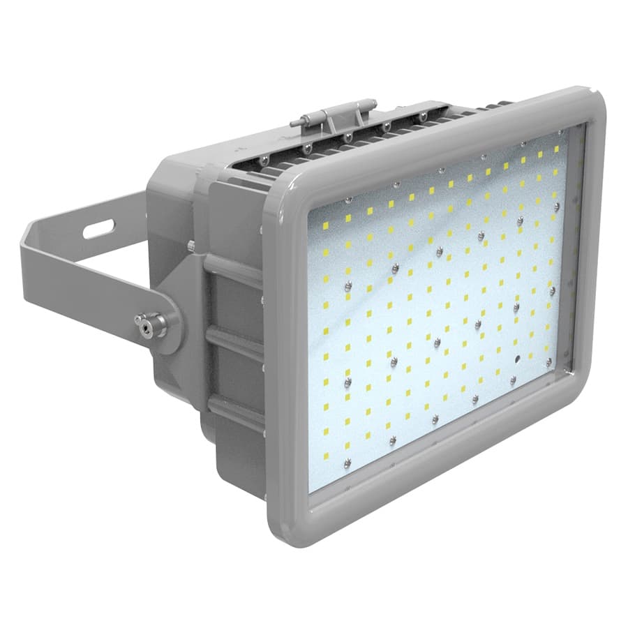 LUMINARIA LED REFLECTOR 300W 100-277V 5000K IP66 GRIS 45000LM FLOODLIGHT HZ