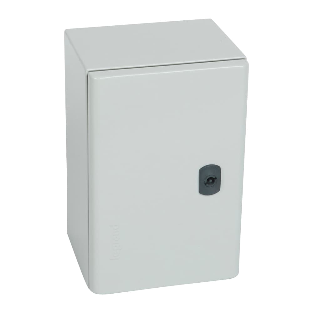 TABLERO MURAL METALICO GRIS IP66 300X 200X 160MM C/PLACA ATLANTIC 036910