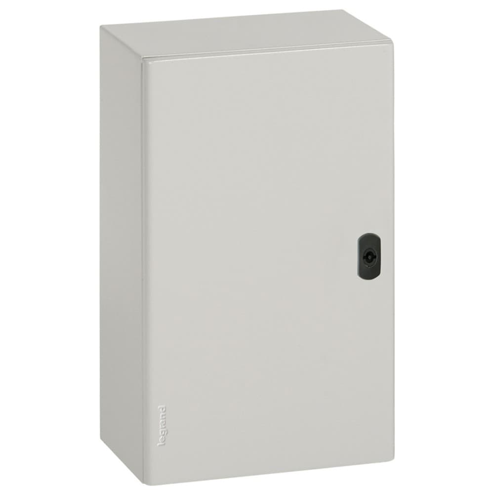 TABLERO MURAL METALICO GRIS IP66 1000X 600X 300MM ATLANTIC C/PLACA 036938