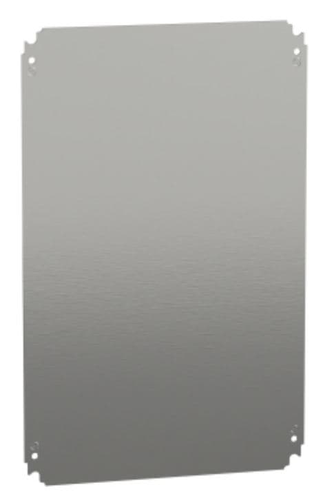 PLACA MONTAJE ACERO GALV LISA 600X 400MM P/TABLERO SPACIAL NSYMM64