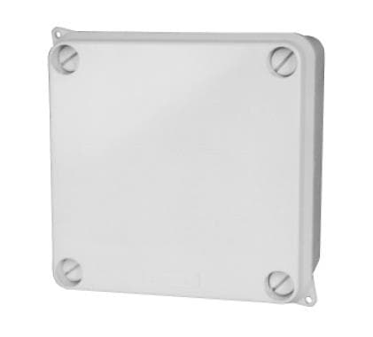 CAJA DERIVACION ADOS LIBRE  HALOG CUAD 102X102X55MM IP55 S/CONOS SLB211