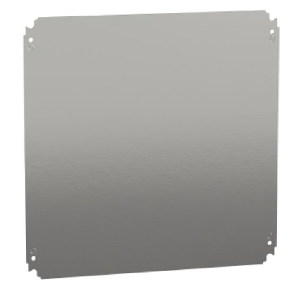 PLACA MONTAJE ACERO GALV LISA 500X 500MM P/TABLERO SPACIAL NSYMM55