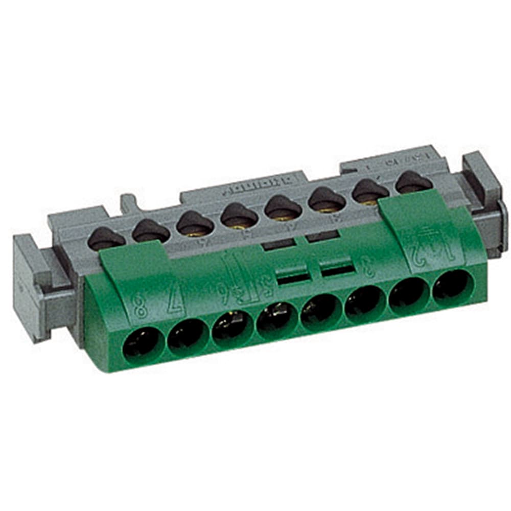 BORNERA LINEA TIERRA VERDE 8 COND 16MM2 FMM8T