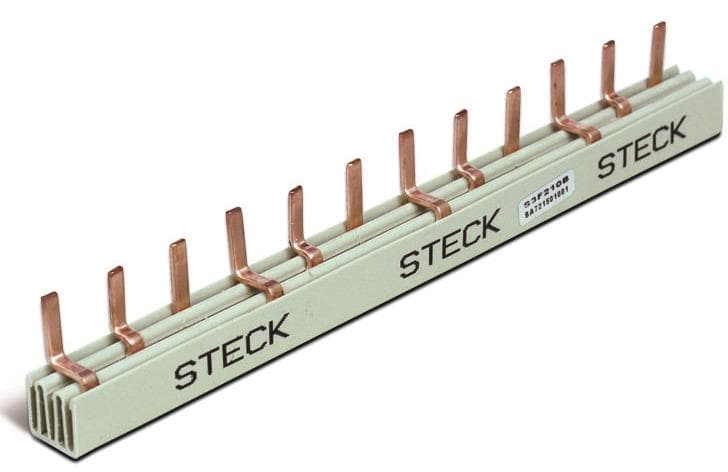 PEINE DISTRIBUCION TRIPOLAR 230-440V 80A 12P S3F210B